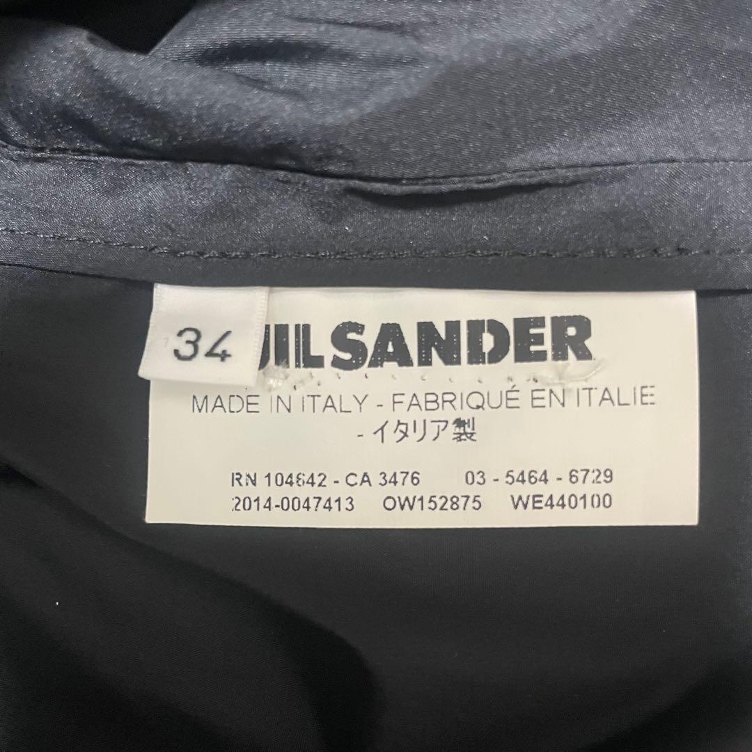 JIL SANDER ジルサンダー ブラック 34 タグ付き ブラウス