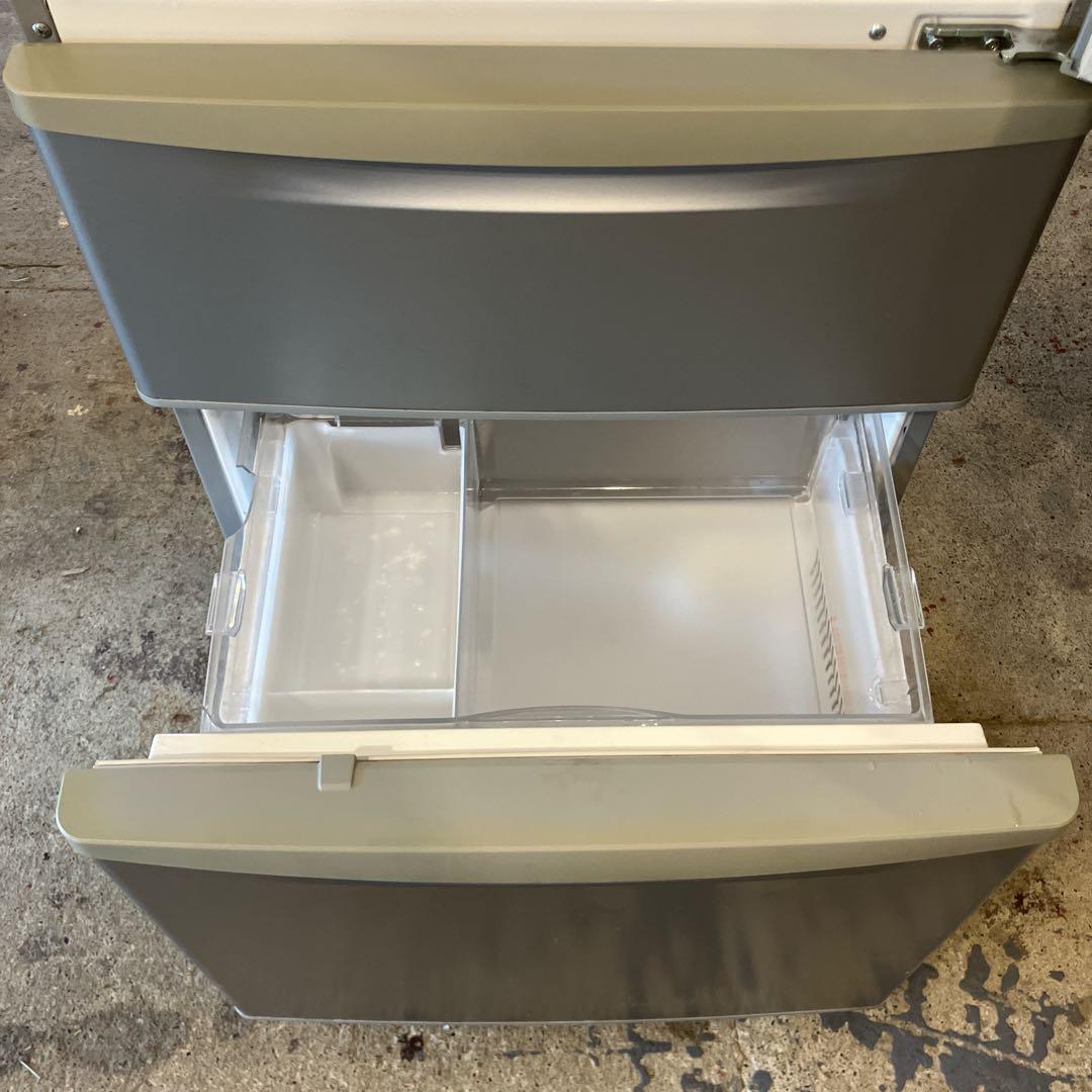 パナソニック　2009年製　320L大型冷蔵庫　NR-C328M-S