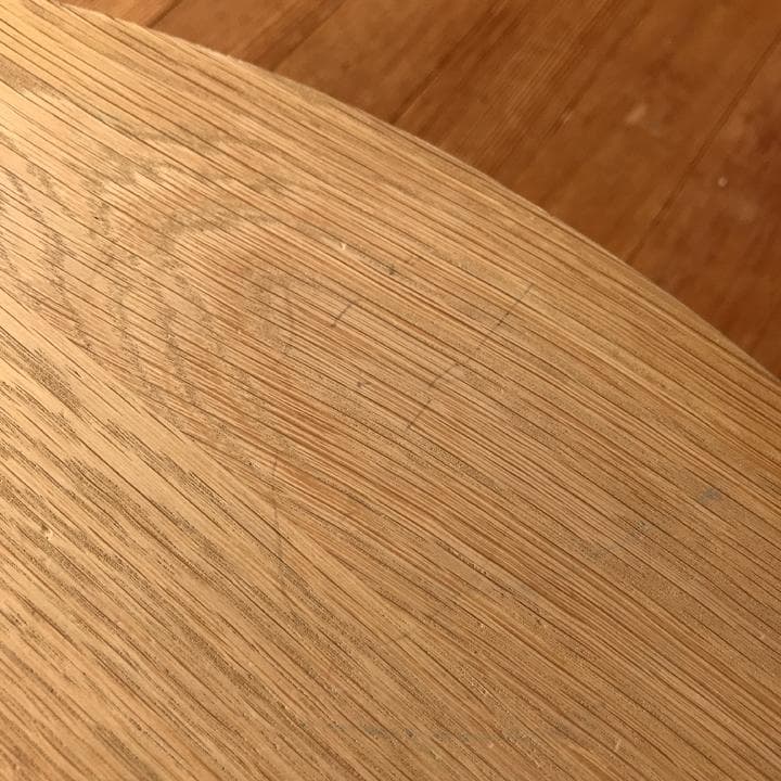 unico SOLK ローテーブル Φ760 机 円形 ウッド ウニコ