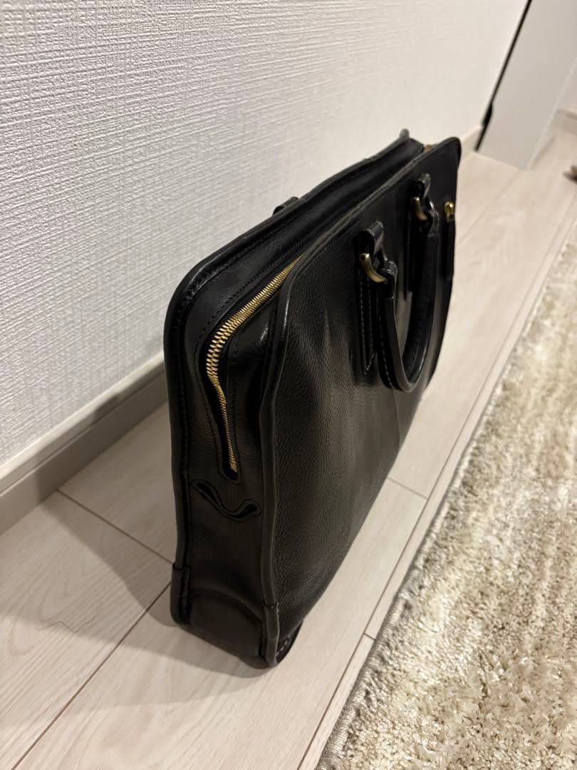 【美品】土屋鞄　ウルバーノ　アーバンブリーフ黒　メンズビジネスバッグ