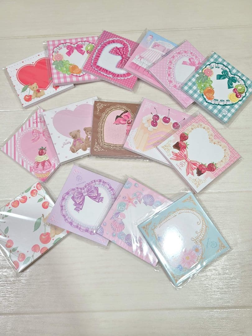 メモ帳　セット　国内作家　hydrangea様 デザインペーパー