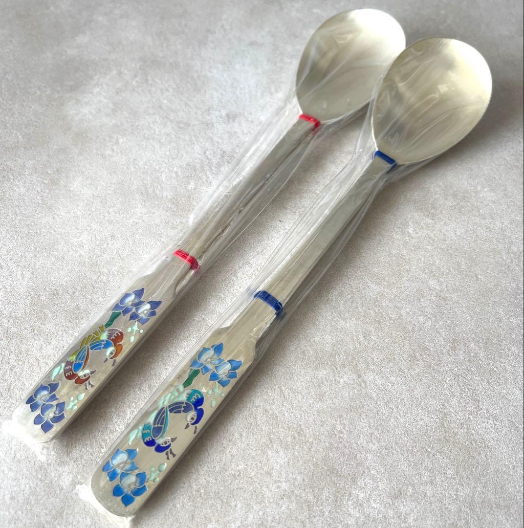 銀製　スプーン・箸セット　Ag800 93g 韓国製