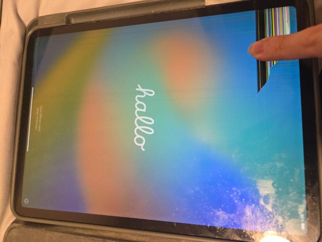 Apple iPad Pro 11（第1世代）スペースグレイ　ジャンク：画面割れ