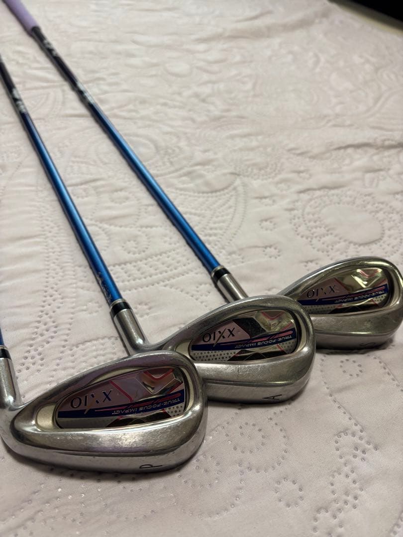 【XXIO10】レディース　アイアンセット 7-9 P A S
