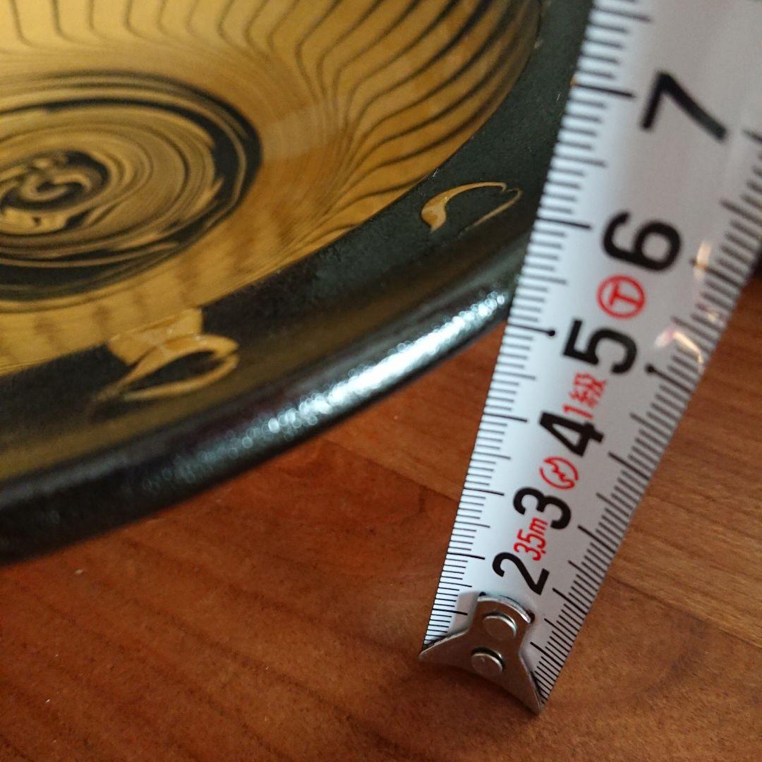 未使用 民藝 布志名焼 スリップウエア 皿 深皿 深鉢ヴィンテージ 食器 湯町窯