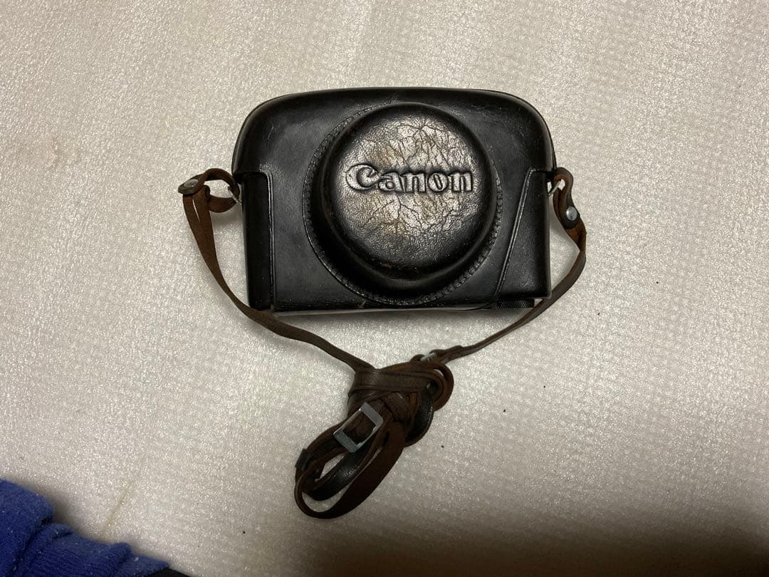 CANON／canonet。ケース付き　レトロカメラ　一眼レフ。日本製。