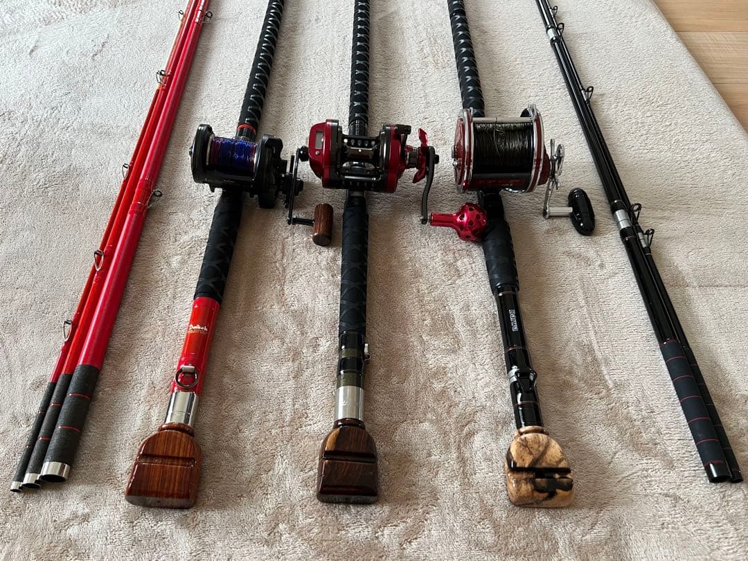 ダイコー　秘作　朱竿　フルフィールド石鯛伝承500MH