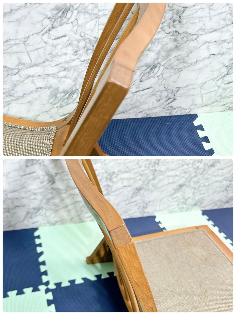 廃盤美品 カリモク 木組 CN5057-N 2脚セット ナチュラル