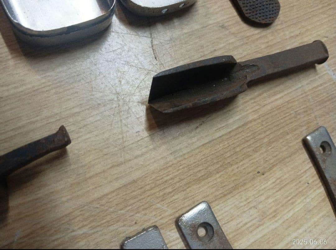 ビンテージ 手縫い靴職人の工具 レザークラフト 革細工 古道具 ハンドメイド