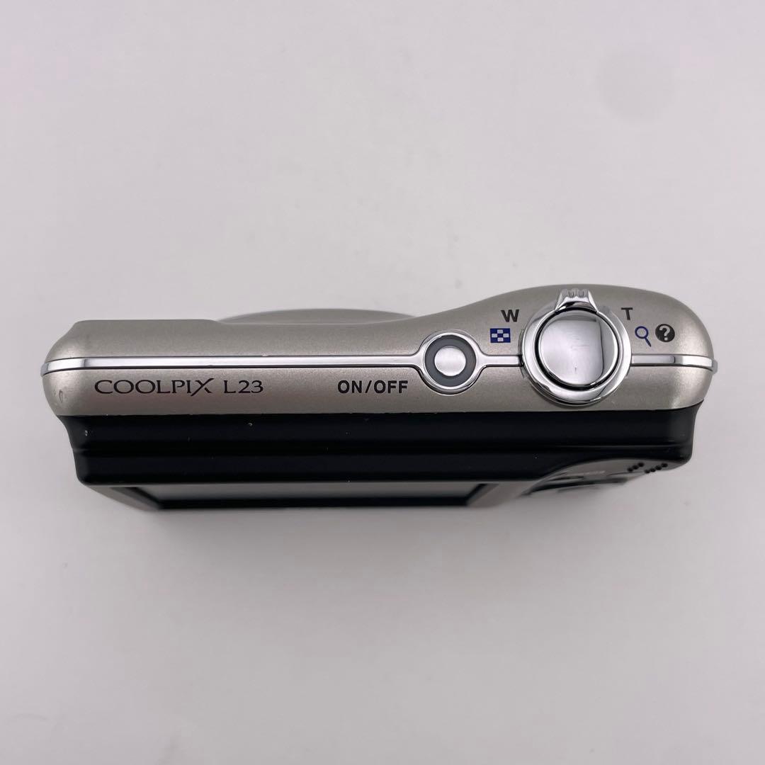 実写美⭕️【動作確認済】Nikon COOLPIX L23 シルバー