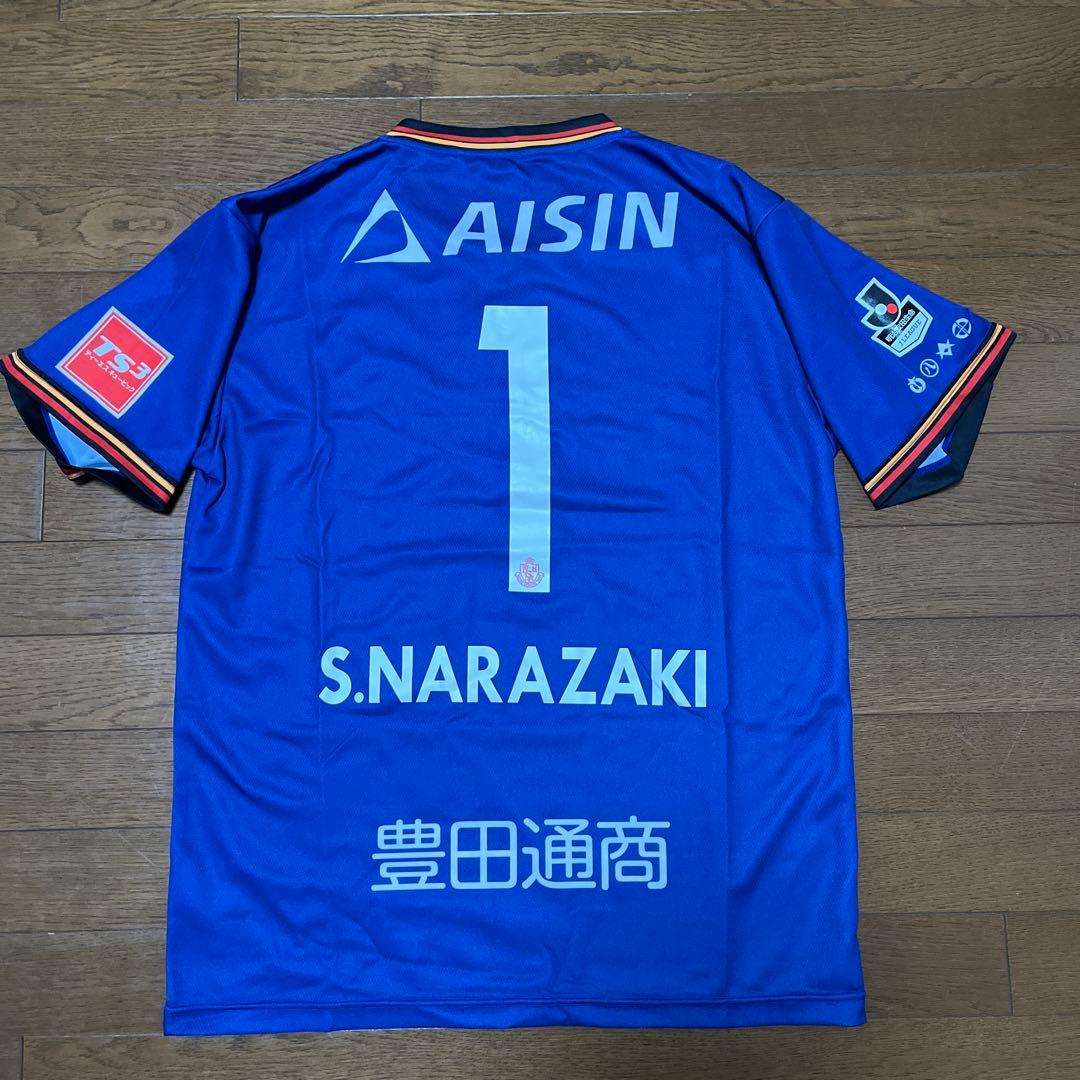 値下げしました【貴重】グランパス楢崎選手ラストシーズン1stユニフォームMサイズ