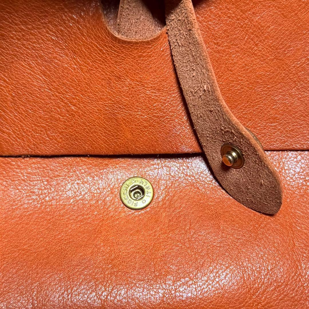 美品 イルビゾンテ 2way メダル ショルダーバッグ フラップ オールレザー