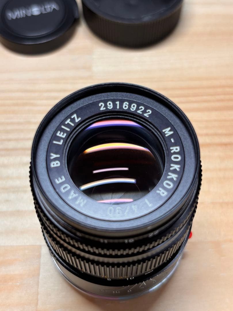 ミノルタ ROKKOR 90mm F4（Leica用）シングルヘリコイド仕様
