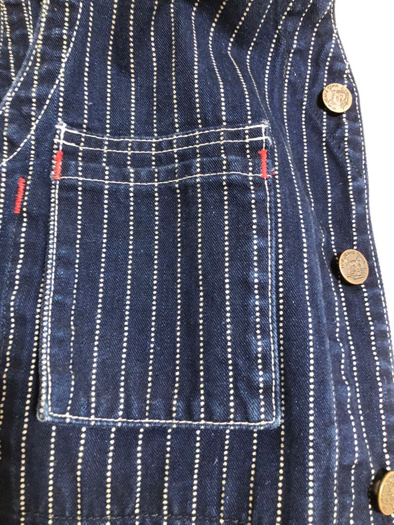 TCBジーンズ★ウォバッシュベスト38（M）