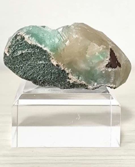 アポフィライト スティルバイト️ 鉱物 標本 原石 母岩付きミネラル インド産