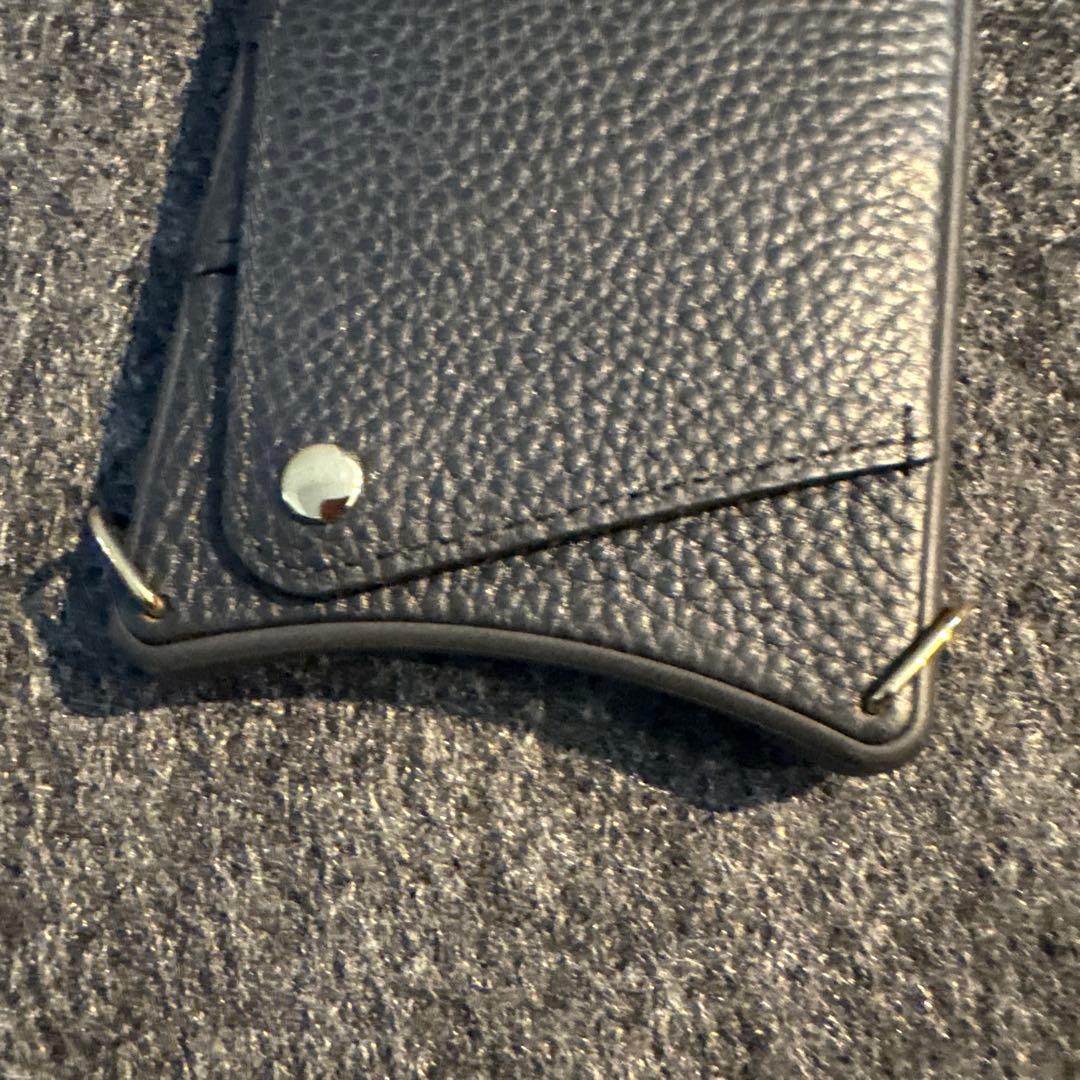 BANDOLIER ブラック レザー iPhone 15plusケース