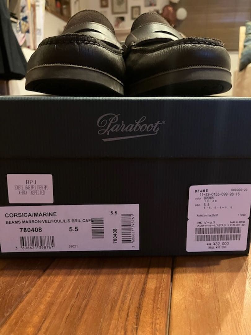 Paraboot × BEAMS / 別注 Corsica サイズ5.5