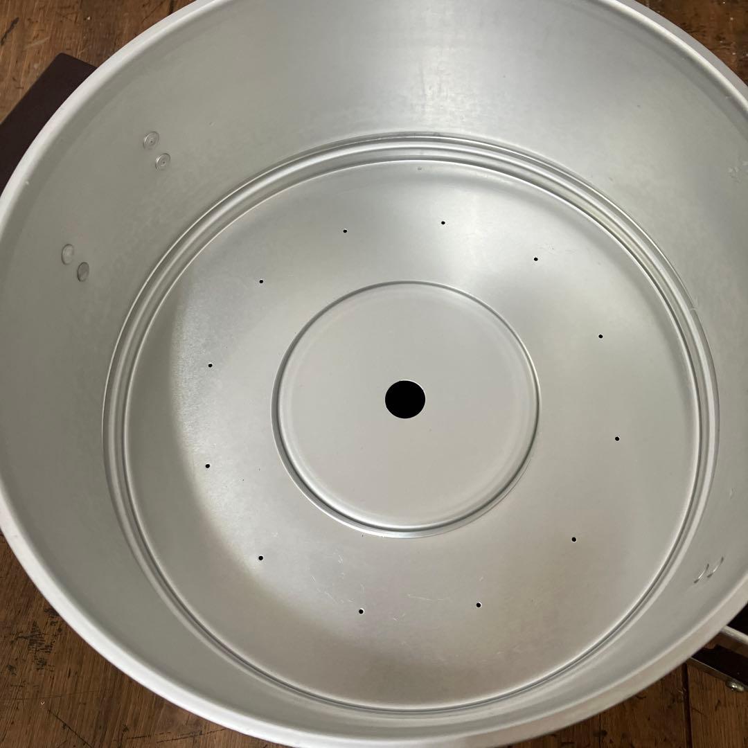 E-2 昭和レトロ ホクセイ ながらセイロ 3段式 アルミ製 蒸し器 両手鍋