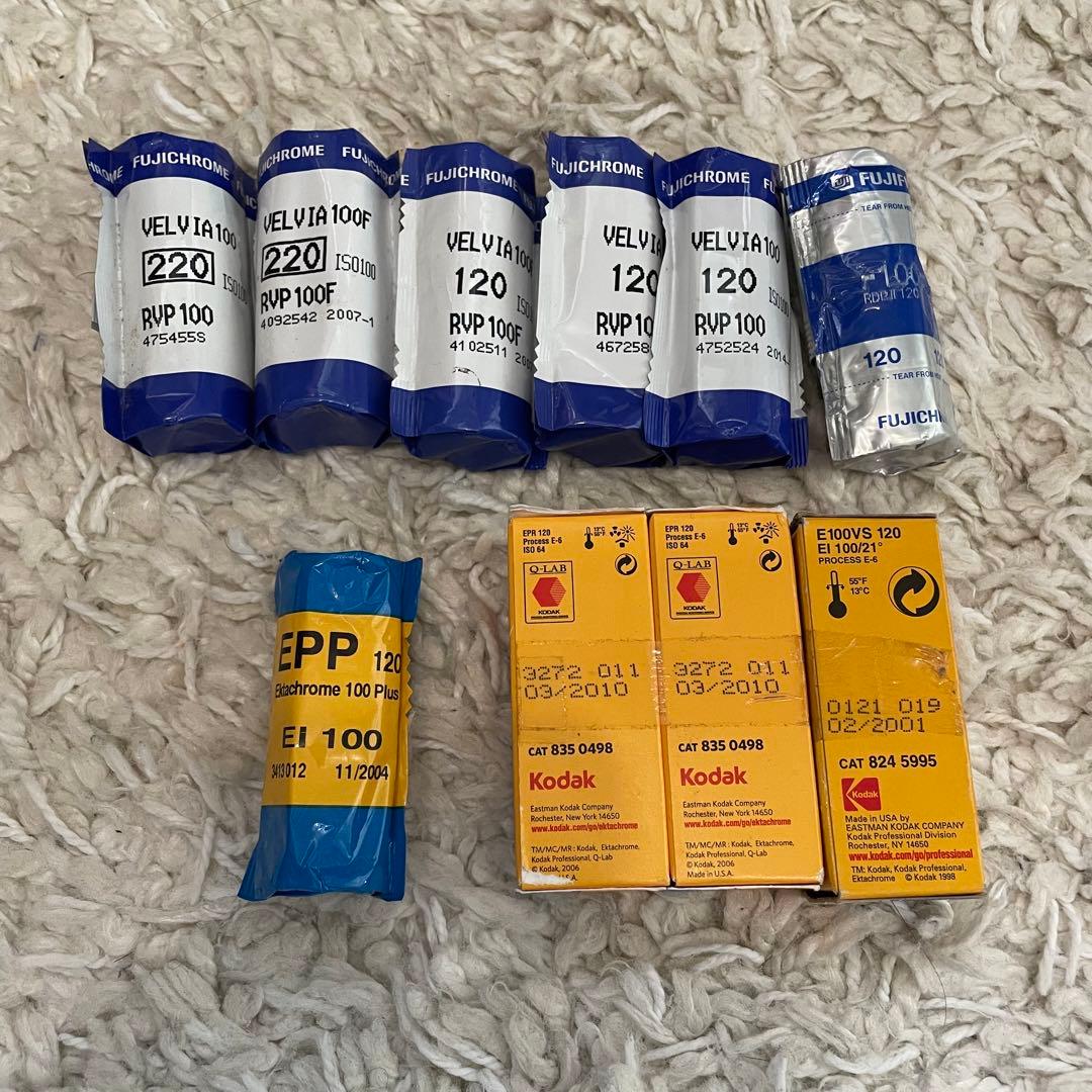 Kodak / FUJIFILMカラーリバーサルフィルム 10本