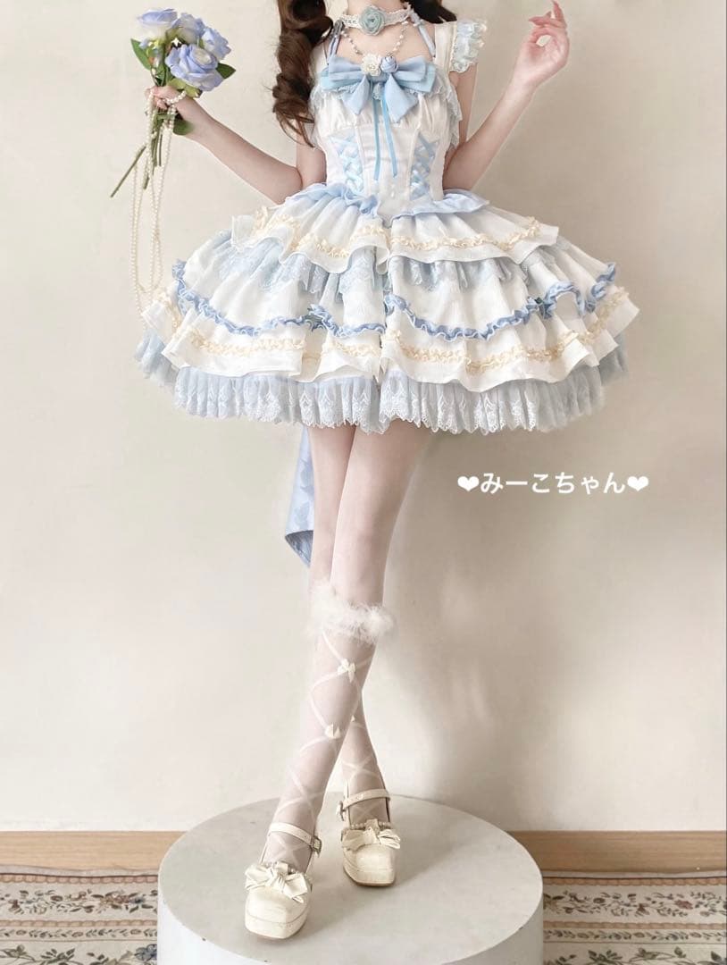 花鈴綺夢　4点セット　甘ロリ　しゅくれどーる　ロリィタ　ロリータ　クラロリ