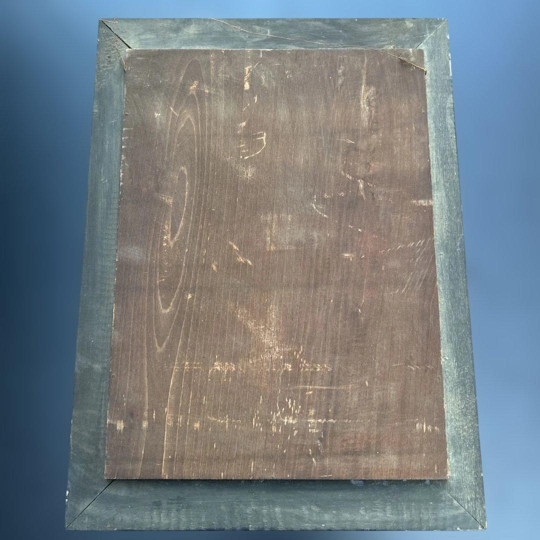 大入看板 鶴 亀 昭和レトロ アンティーク 木製看板 古美術 ヴィンテージ