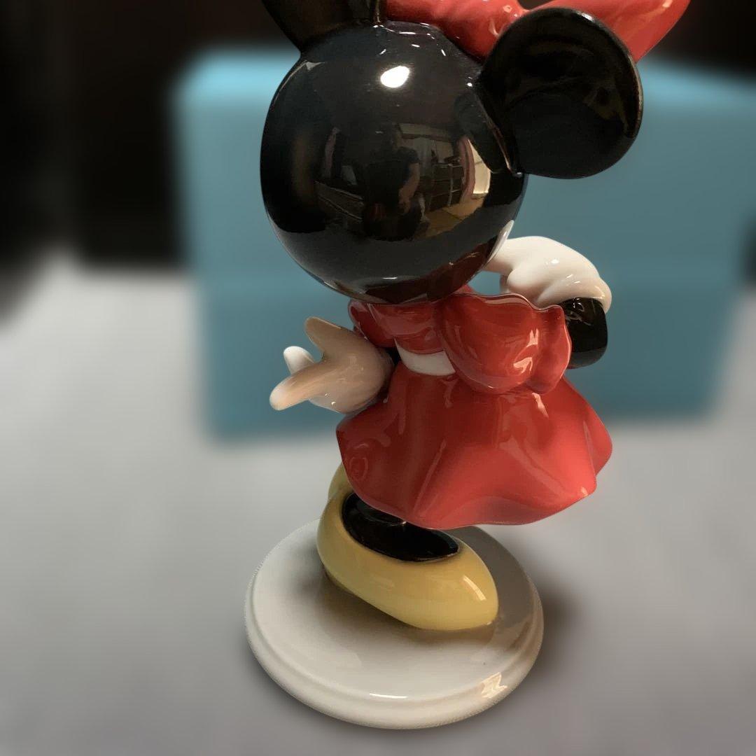 希少リヤドロ９０周年記念ディズニーミニマウスフィギュリン