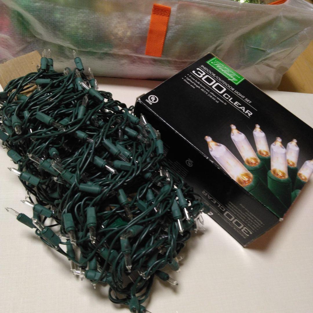 Xmas オーナメントセット☆ボール·リボン·ライト·店舗ディスプレイ