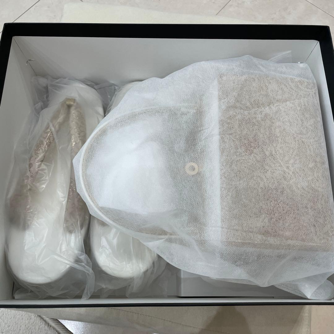 成人式 レースバッグとエナメル草履のセット お値下げ中！