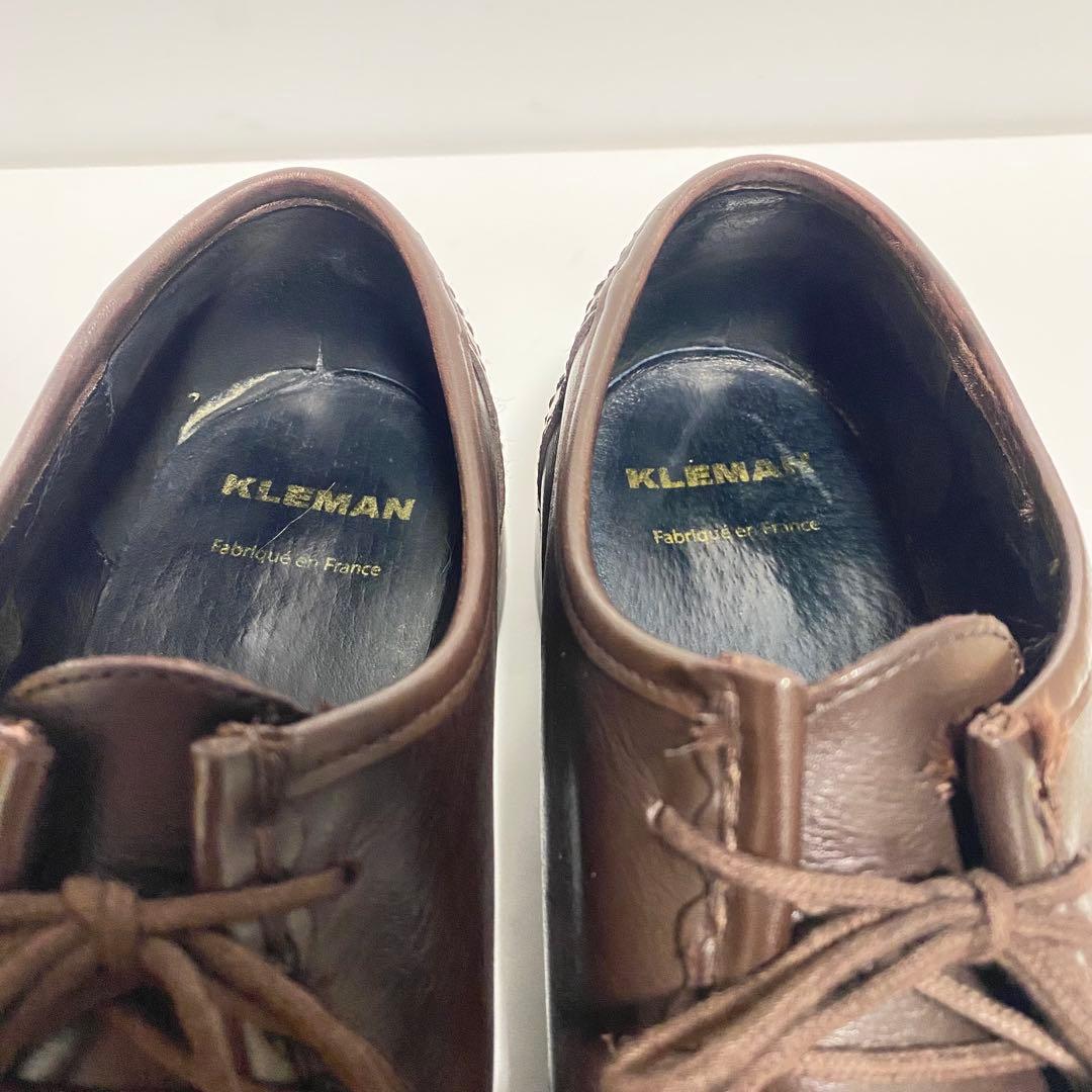 【美品】KLEMAN パドレ チロリアンシューズ ダークブラウン 42