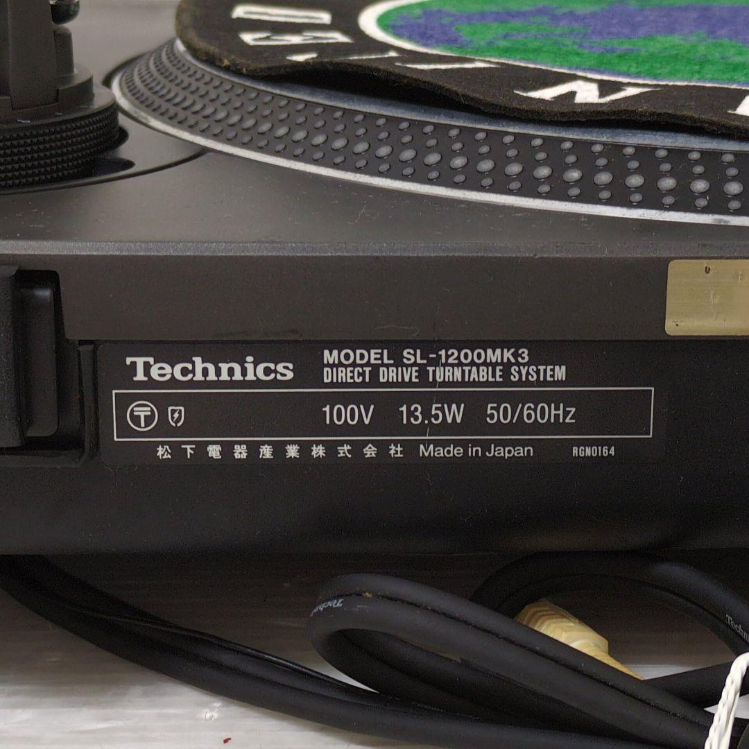 Technics SL-1200MK3-K テクニクス ターンテーブル