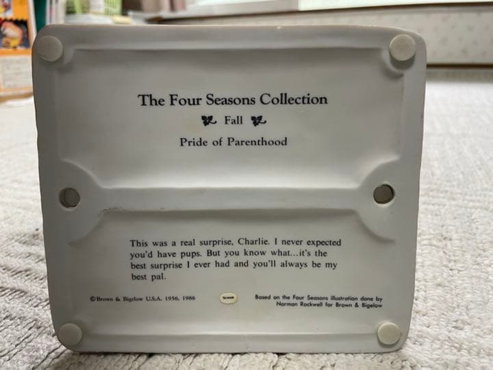 しんしん　ノーマン・ロックウェル　置物