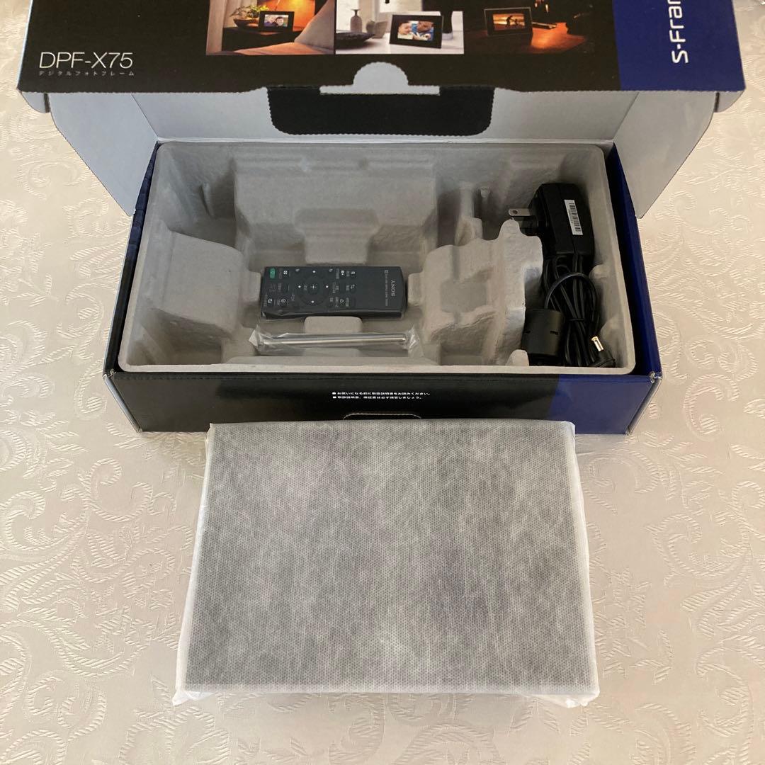SONY DPF-X75 SONY デジタルフォトフレーム　S-Frame