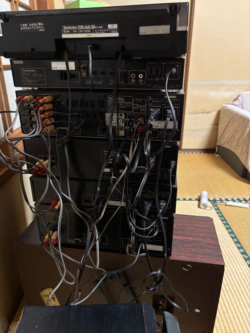 Technics X845 シリーズ一式 SB-D650付｜即使用可