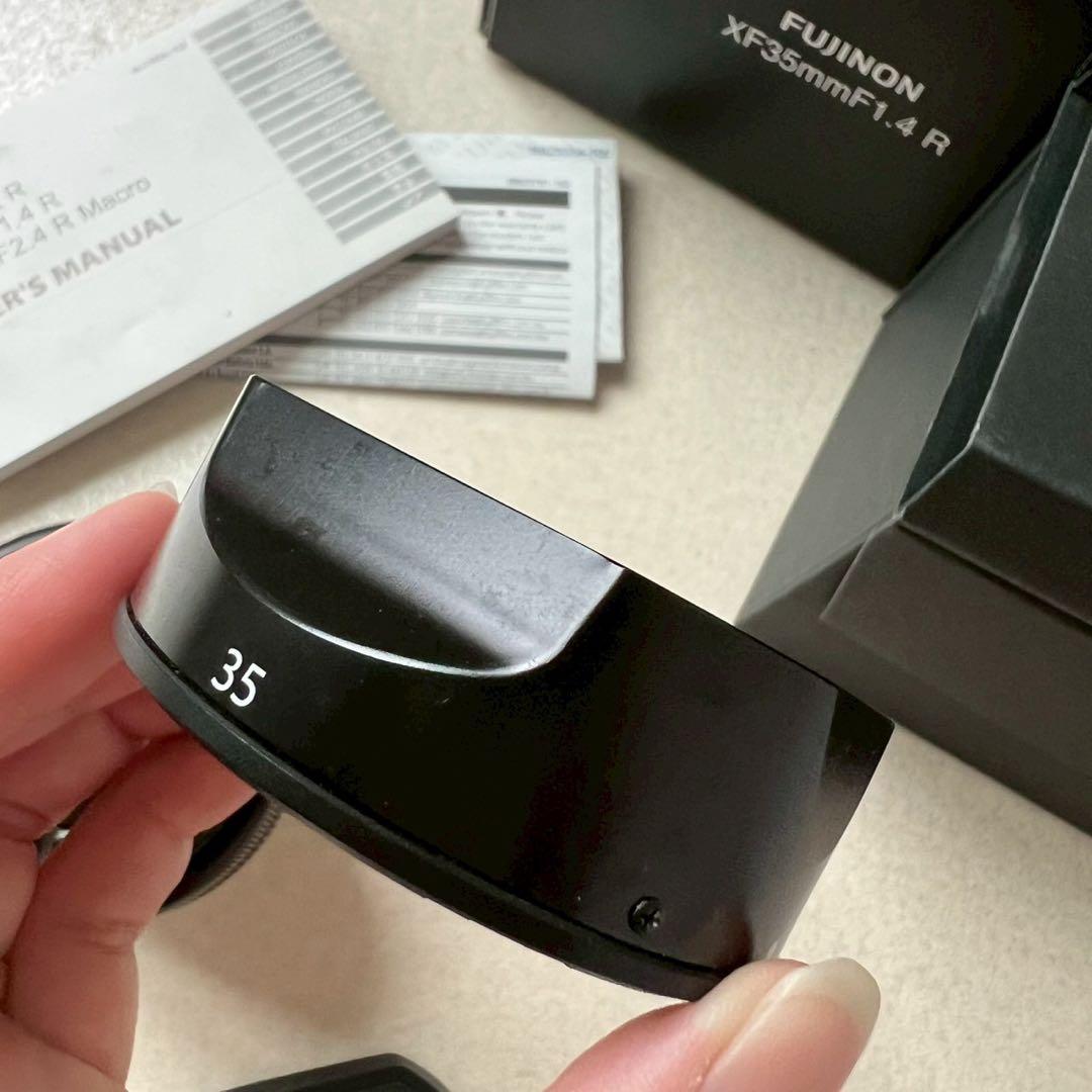 FUJIFILM フジノン　XF35mm f1.4R　X 交換レンズ　単焦点