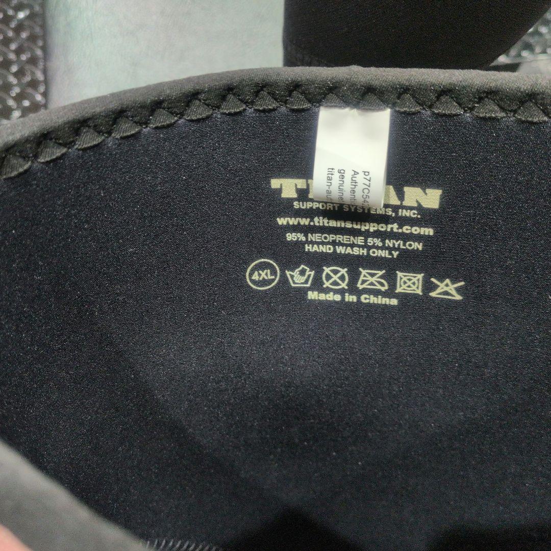 タイタンTKSニースリーブ　4XL