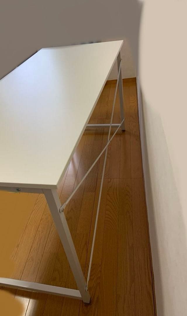 サンワダイレクト　デスク　ホワイト　140cm × 60cm