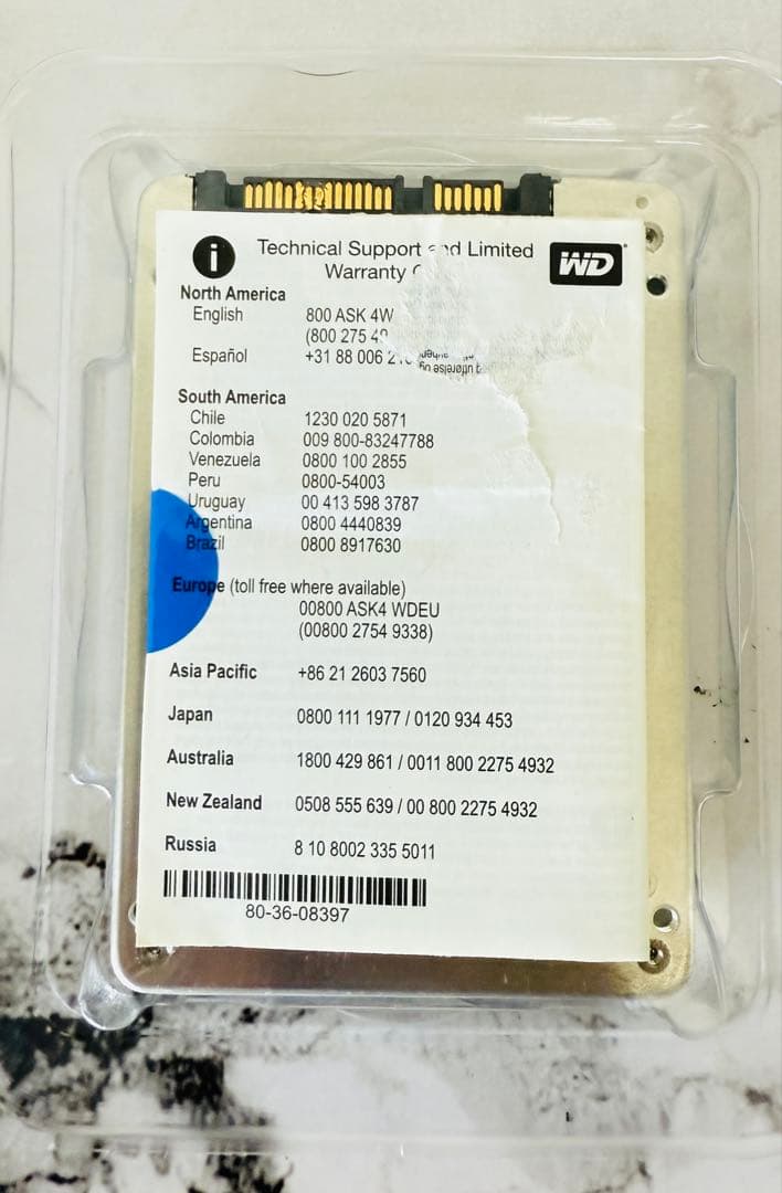 値下げ不可　WD BLUE 512GB SATA SSD　(動作未確認)