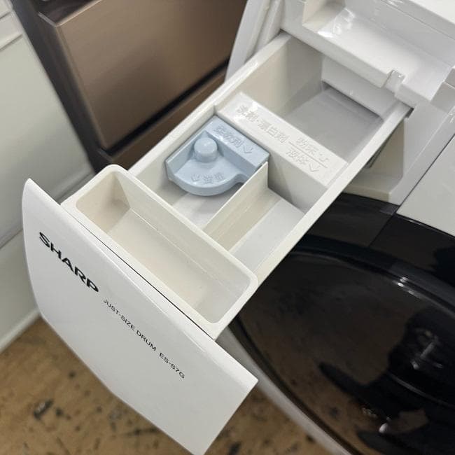 超美品 SHARP シャープ ドラム式洗濯乾燥機 マンションタイプ ES-S7G