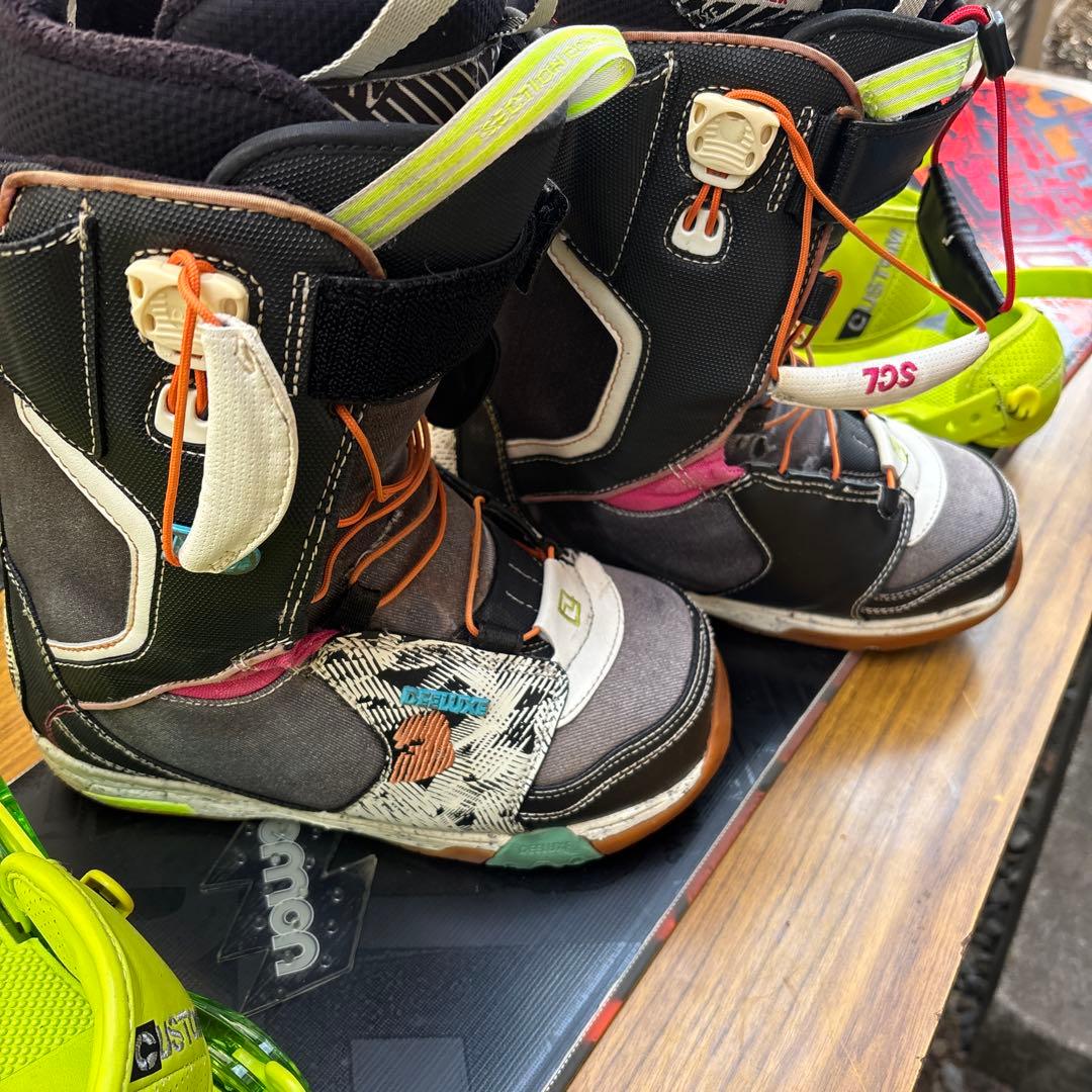 CORYUスノーボードブーツ グリーン