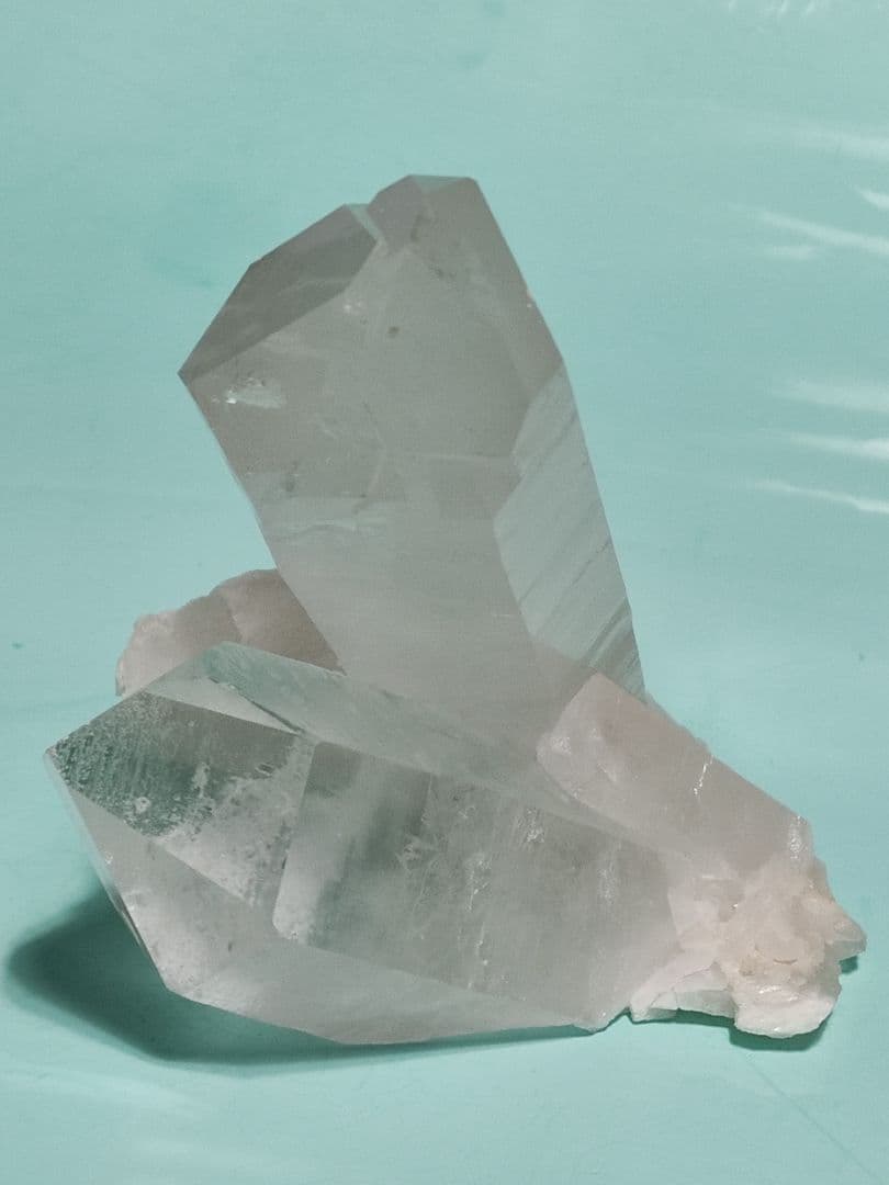 パワーストーン　天然石　ポイント　キーパー入り水晶　677g　No.801