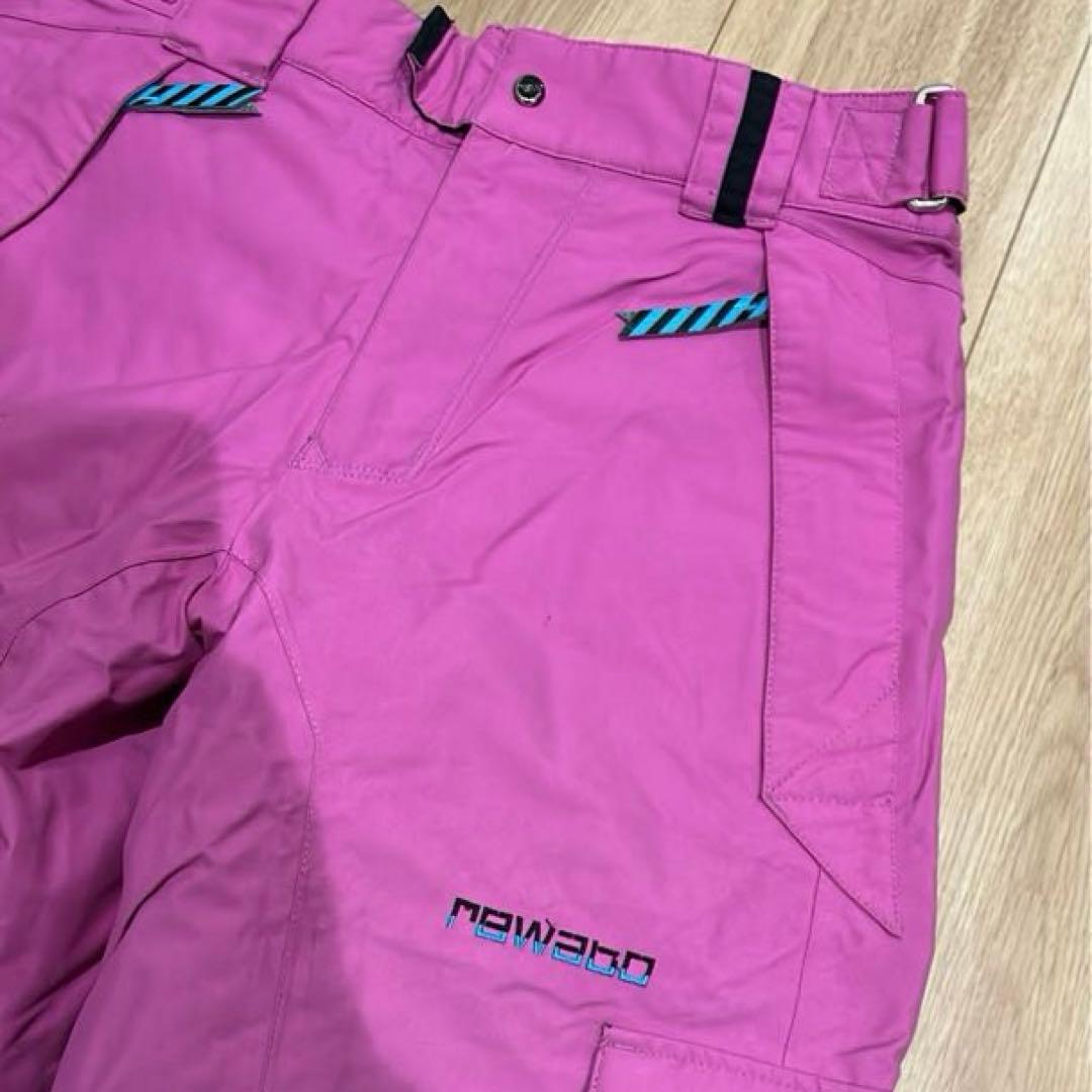 REW スノーボード スノボ スキー ウエア ボトムス パンツ ピンク