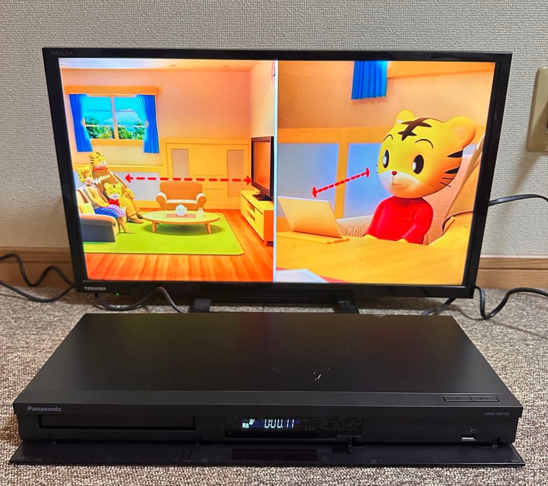 動作確認済み PANASONIC ブルーレイレコーダー DMR-4W102