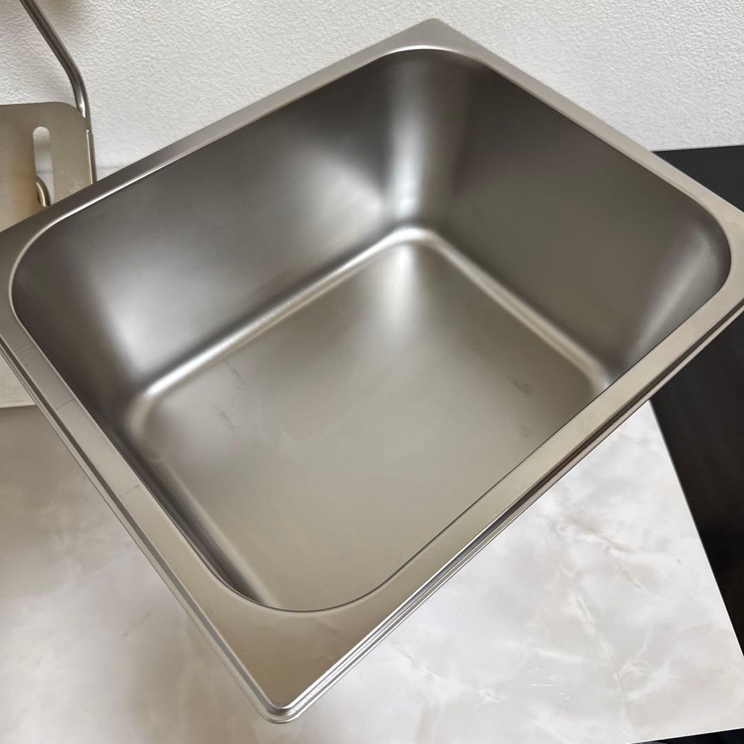 美品 卓上フライヤー 業務用 家庭用 6Ｌ大容量 ステンレス 電気フライヤー