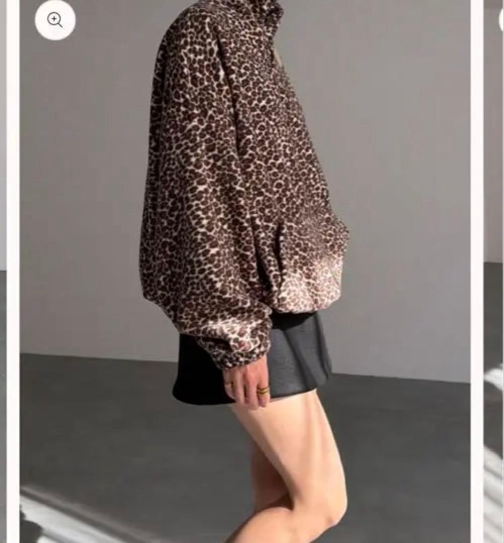 【comosmos】レオパード柄のフリーストップス