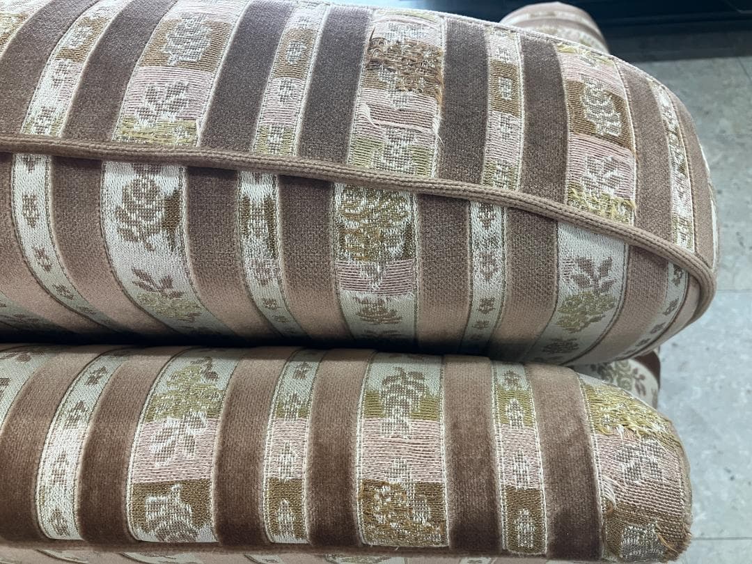 アンティーク 3人掛けソファ