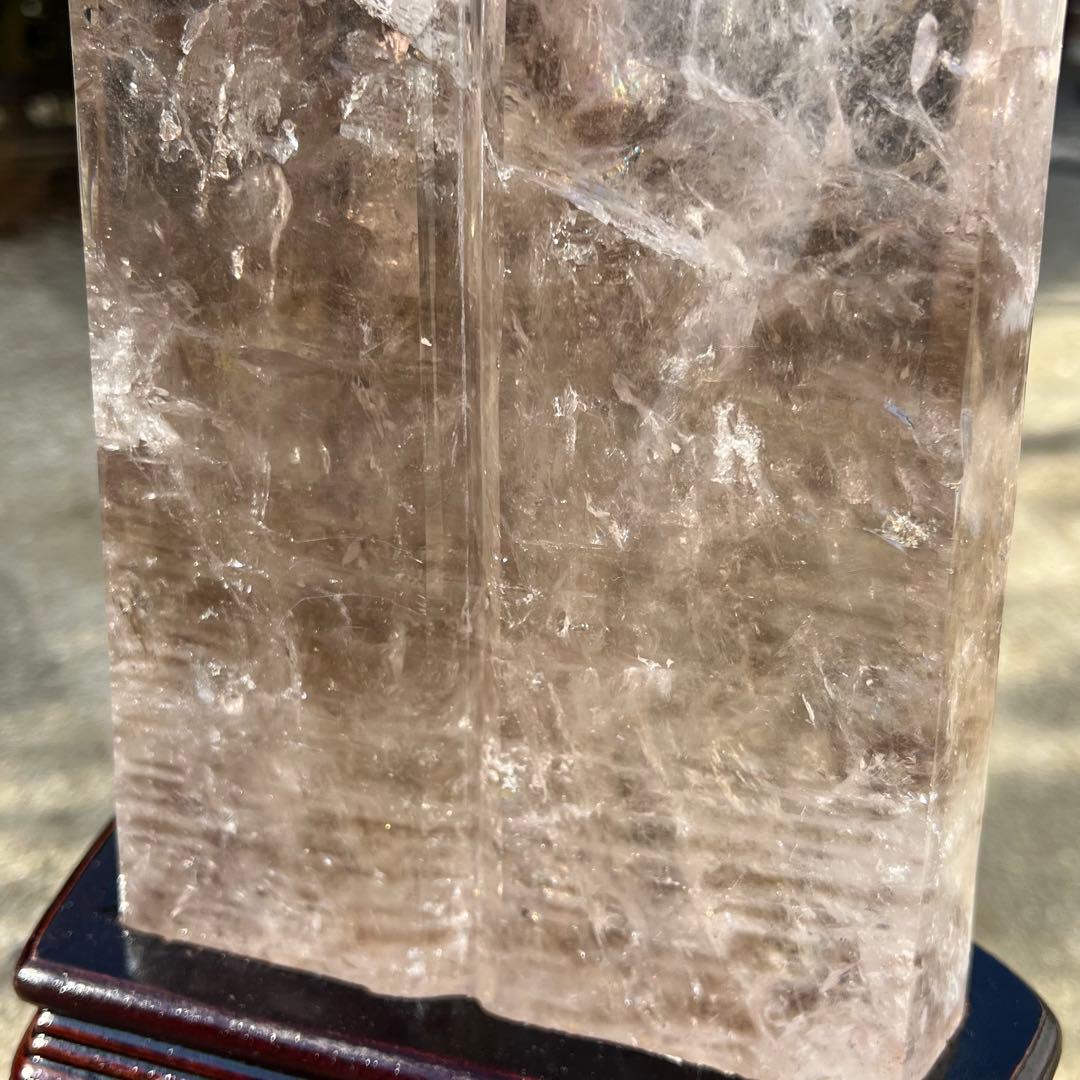 ✳️超極上水晶✨レインボー ファントム スモーキークォーツ ツインポイント 天然石