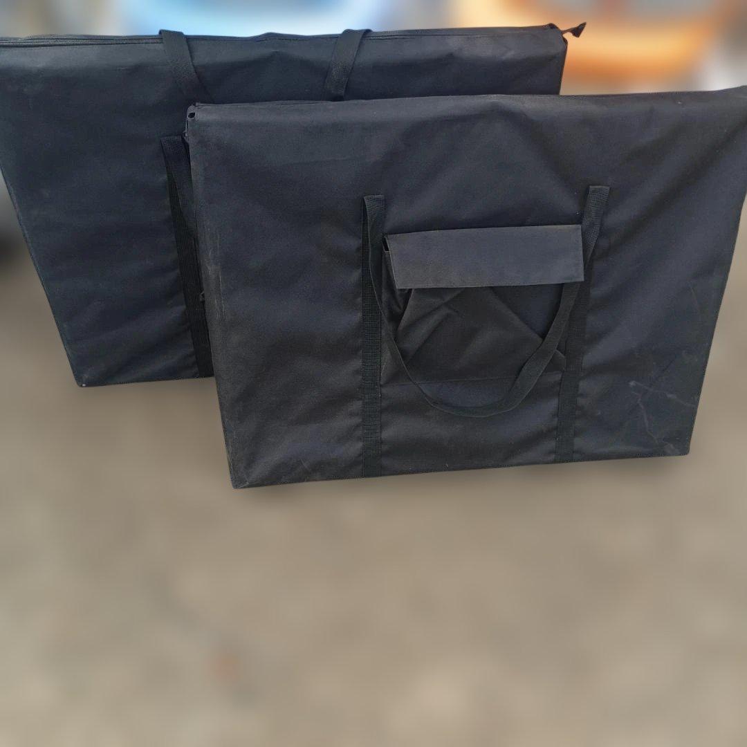 ７０２７）１００Wソーラーパネル　２枚まとめて　詳細不明