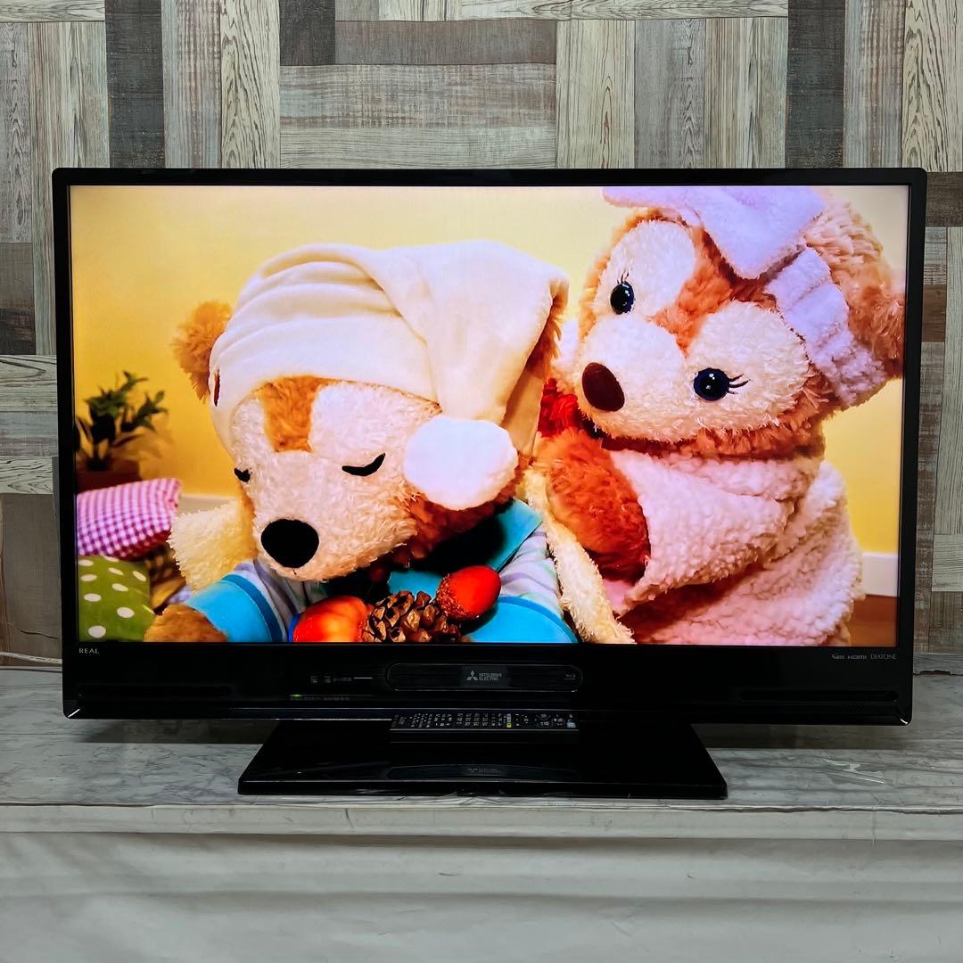 リクエスト価格全国送料込三菱電機40V型HDD1TB内蔵ブルーレイレコーダー搭載