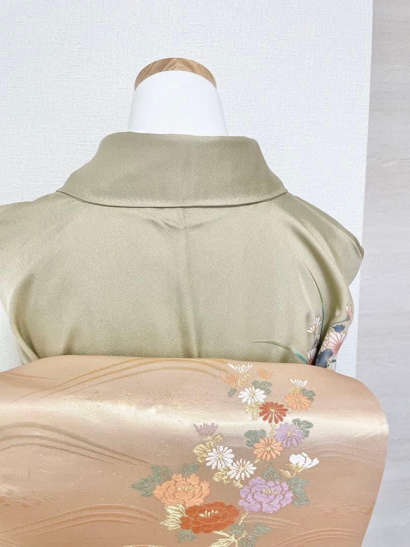 訪問着　フルセット　着物　帯　帯締め　帯締め　70