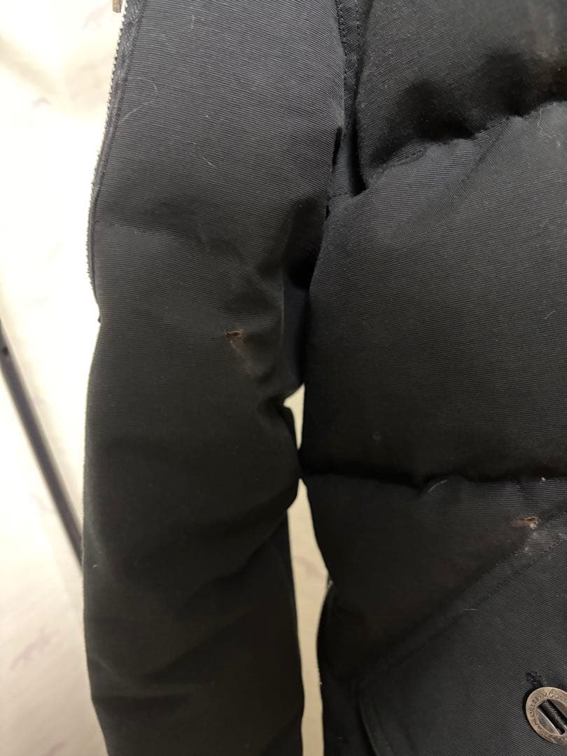 MOOSE KNUCKLES ダウンジャケット ブラック（訳あり）